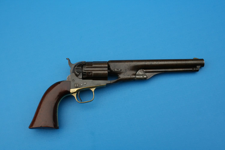 Rare Colt Model 1860 Fluted Cylinder Army Revolver