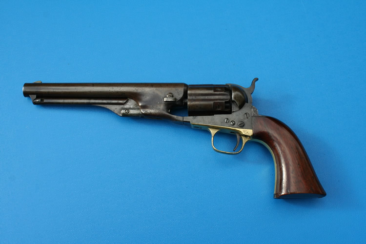 Rare Colt Model 1860 Fluted Cylinder Army Revolver